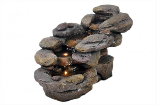 decorative waterfall water fountain