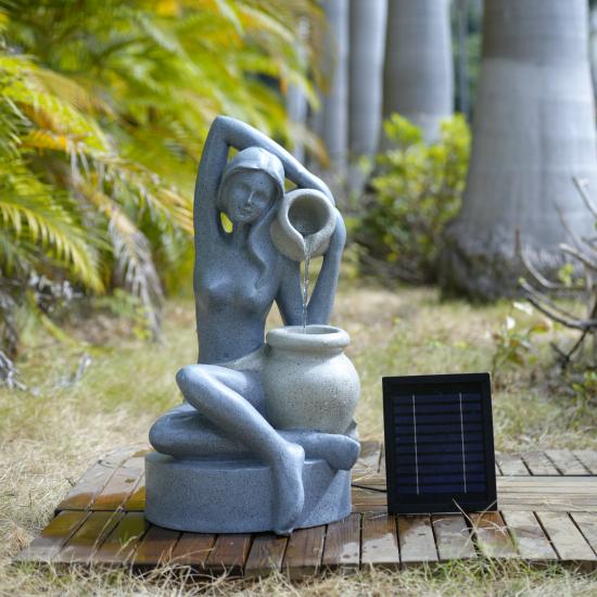 solar fountain