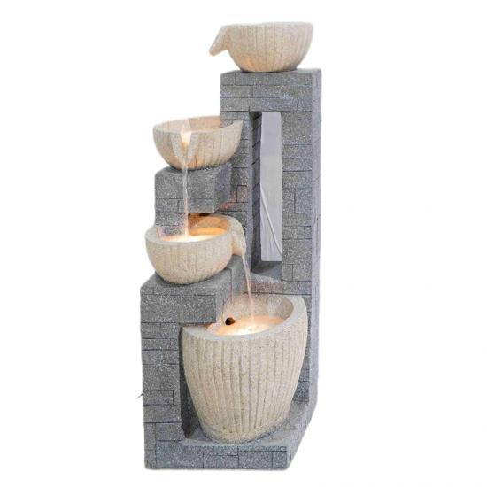 solar fountain,outdoor fountain,bowl fountain