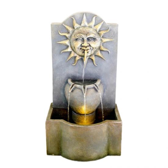 solar fountain,outdoor fountain,standing fountain