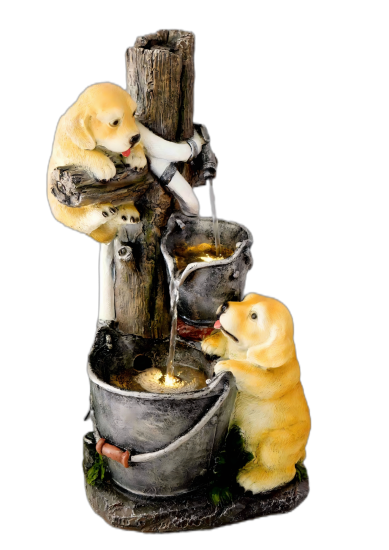 PUPPY FOUNTAIN