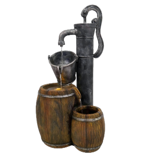 Barrel fountain