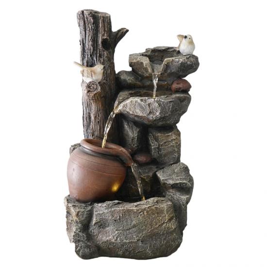 solar fountain,resin fountain,garden fountain