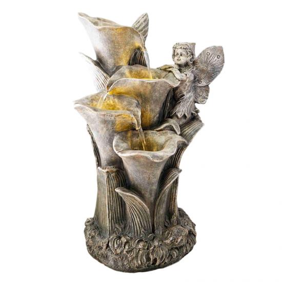 solar fountain,resin fountain,garden fountain